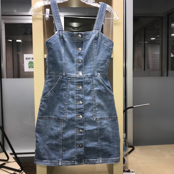 Button down denim dress - Picture 2 of 2
